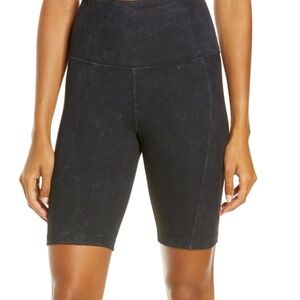 Zella Ribbed High-Waisted Bike Shorts